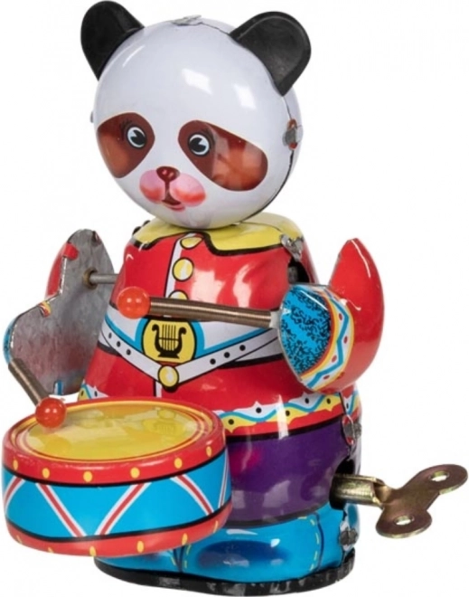 Metalen opwindbare panda Goki