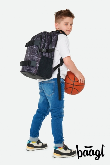 BAAGL 3 SET Skate Harry Potter Relikwieën van de Dood: rugzak, etui, zak