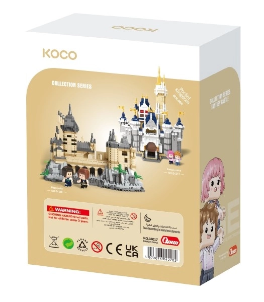 Bouwset KOCO Magisch kasteel plastic model