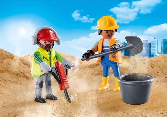 Duo Pack Bouwvakkers van Playmobil