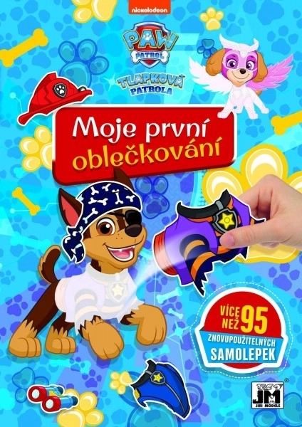 Mijn eerste aankleedboekje Paw Patrol 17x24cm