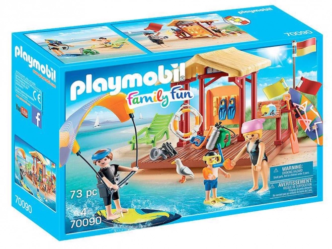 Playmobil creatieve bouwset watersporten