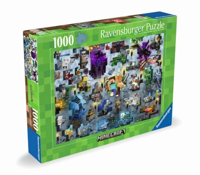 Uitdagingspuzzel: Minecraft 1000 stukjes