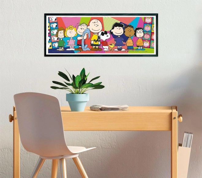 Puzzel 1000 stukjes Panorama Peanuts