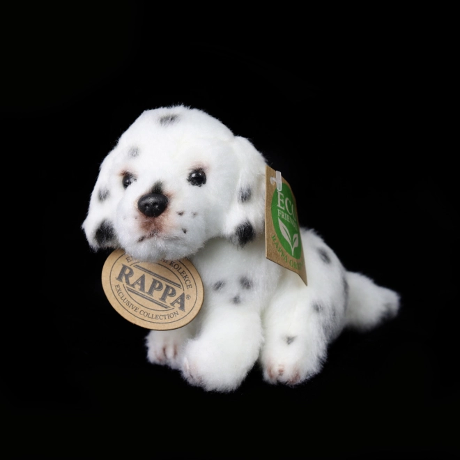 Pluchen hond met ecologische vulling 11 cm