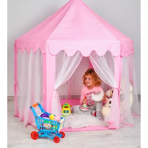 Kruzzel roze kinder tent 23869