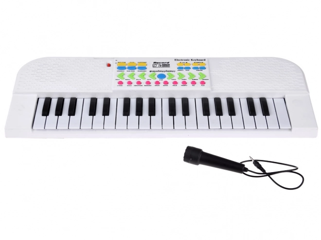 Elektronisch keyboard voor kinderen met microfoon