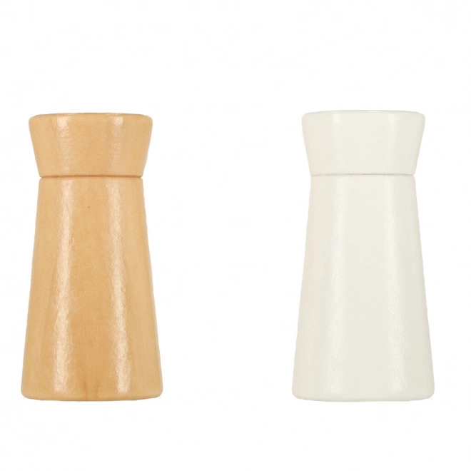 Retro houten kinderkeuken met accessoires