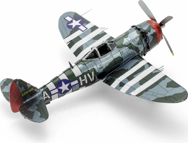 Iconische silhouet van de P‑47 op je plank
