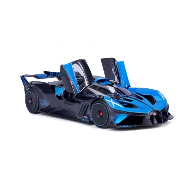 Model Bugatti Bolide blauw/zwart 1:18