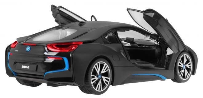 BMW i8 zwarte RASTAR 1:14 auto met afstandsbediening + 2,4 GHz afstandsbediening