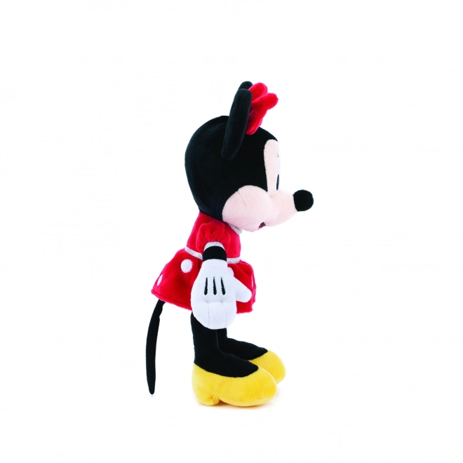 Pluche Minnie in rode jurk