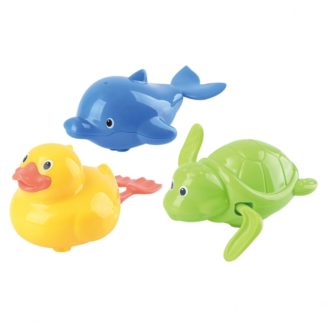 Playgo Opwindbaar Dier voor in Bad 10 cm