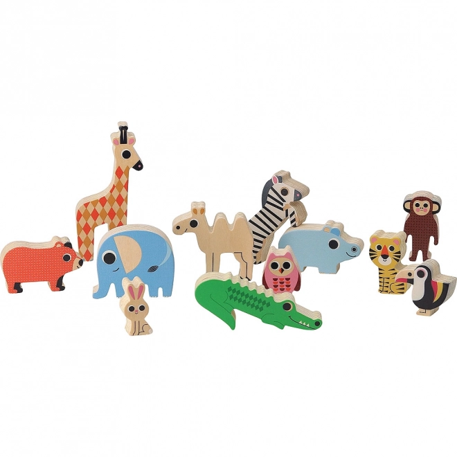 Vilac Balansspel Ark met Dieren