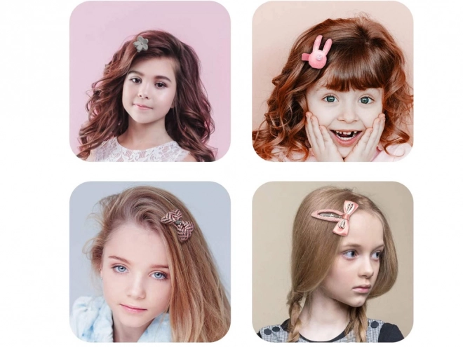 Leuke set met speldjes en elastiekjes voor meisjes