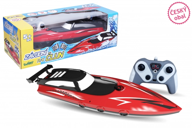 Raceboot RC op afstandsbediening 33 cm - Tsjechische verpakking