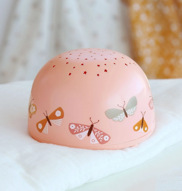 A Little Lovely Company Projectielamp – Vlinders