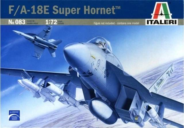 Plastic model F/A-18E Super Hornet
