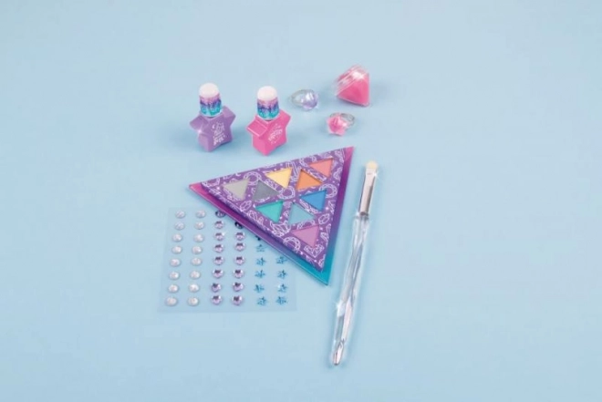Oogschaduwpalette met nagellakken Mystic Crystal