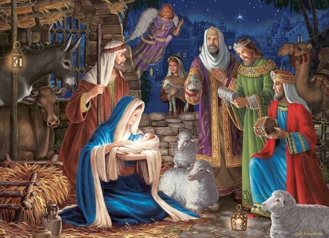 Creatieve puzzel Wonder in Bethlehem 1000 stukjes