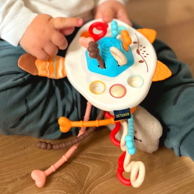 Sensorisch speelgoed vos Montessori voor baby's