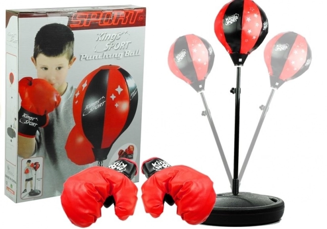 Grote bokszet + handschoenen Peerstand