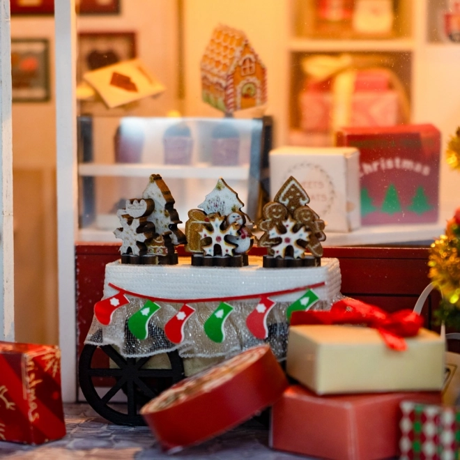 2Kids Toys miniatuur huisje kerstbanketbakkerij