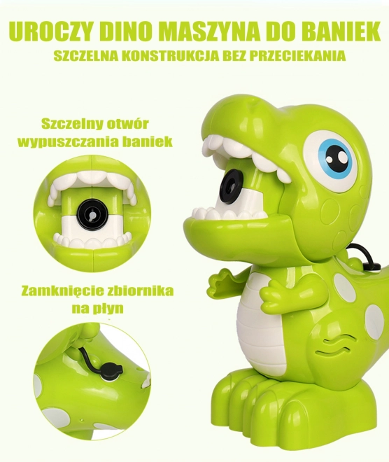 Dinosaurusbellenblaas voor kinderen