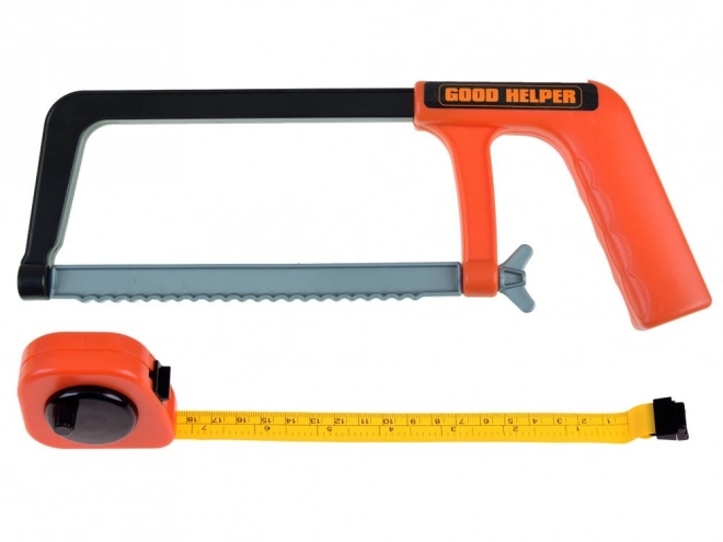 Kleine bouwer - kostuum met gereedschap