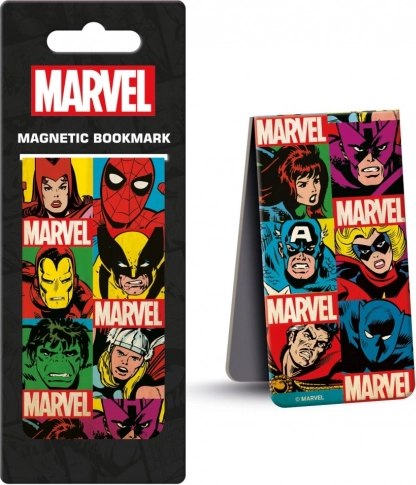 Marvel magnetische bladwijzer Retro Grid