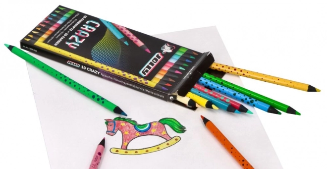Dubbelzijdige kleurpotloden Next Gen 20 kleuren