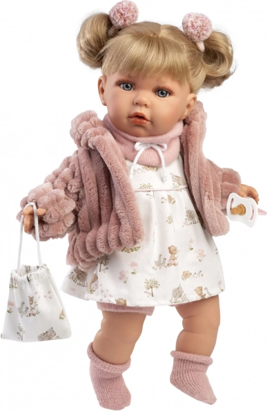 Llorens Julia realistische pop met geluiden 42 cm