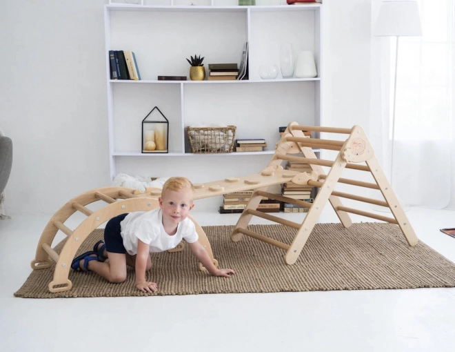 Montessori houten klimrek Pikler