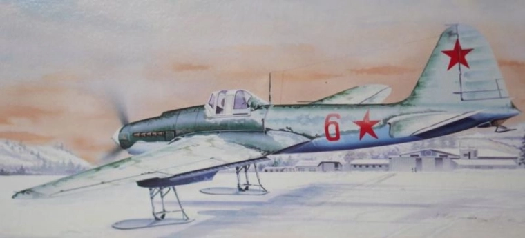 Iljoesjin IL-2 modelbouwvliegtuig 1:72