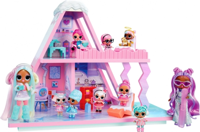 Huisje L.O.L. Surprise Winter Snow Chalet
