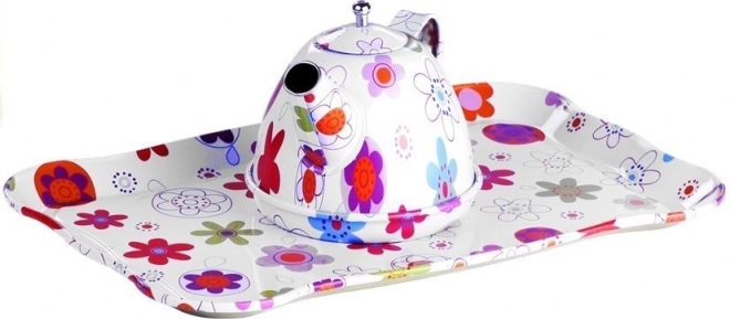Prachtige Metalen Theeset voor Kinderen