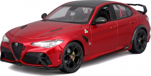 metalen automodel 1:18 BBURAGO Alfa Romeo Giulia GTA rood metallic