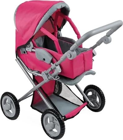 Woopie Royal poppenwagen 3-in-1 met draagzak en verstelbare duwbeugel