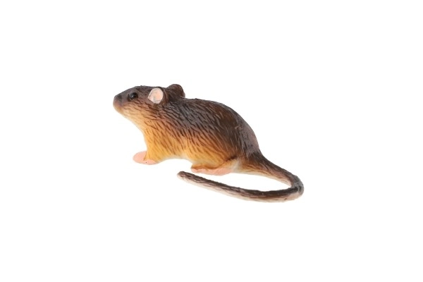 Huismuis speelgoed plastic 7cm in zak