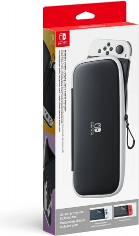 Beschermhoes en beschermfolie voor Nintendo Switch OLED