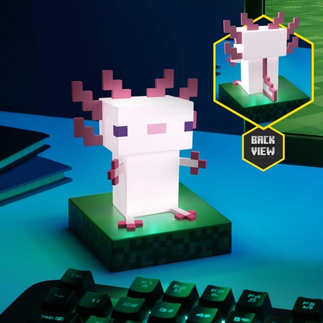 Icoonlamp Minecraft - Axolotl