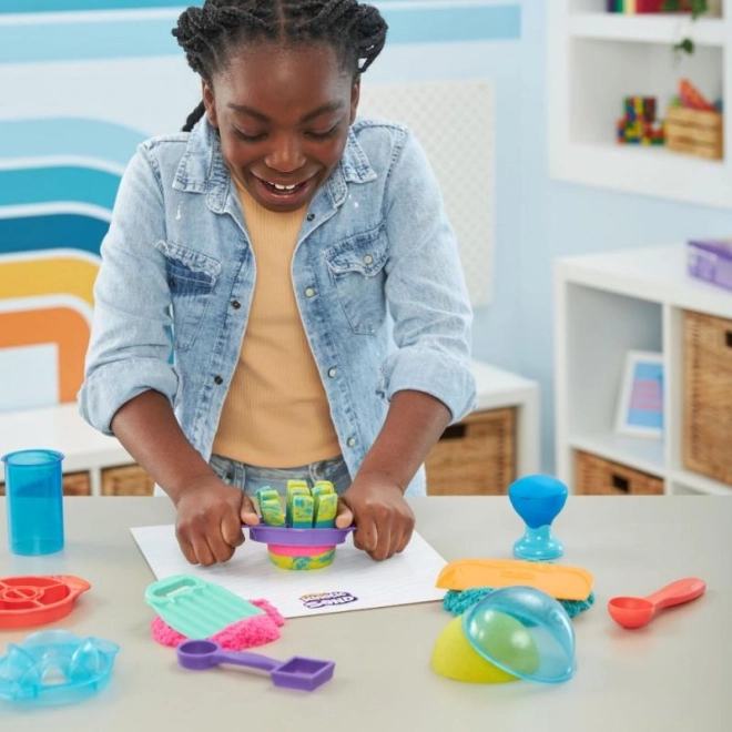 Kinetisch zand ultieme zandset met gereedschap