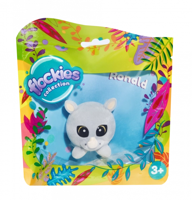Beestje Flockies neushoorn Ronald
