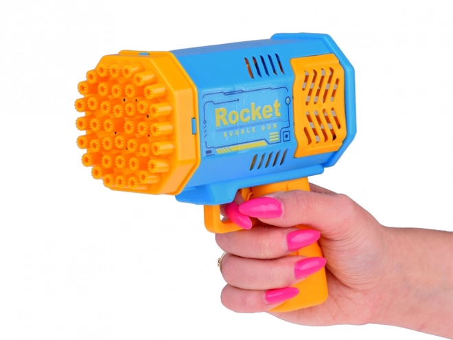 Zeepbellenpistool set licht + vloeistof voor kinderen ZA4976