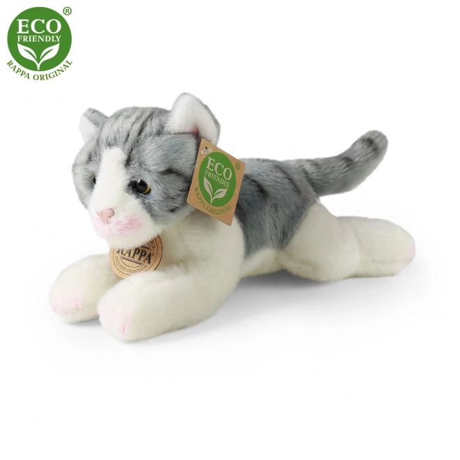 Pluche kat 18 cm ecologisch