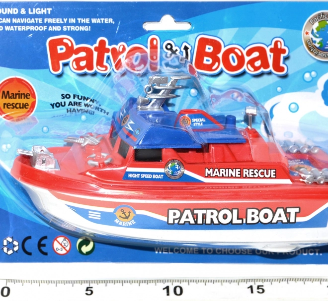Bootje voor in het water 20 cm
