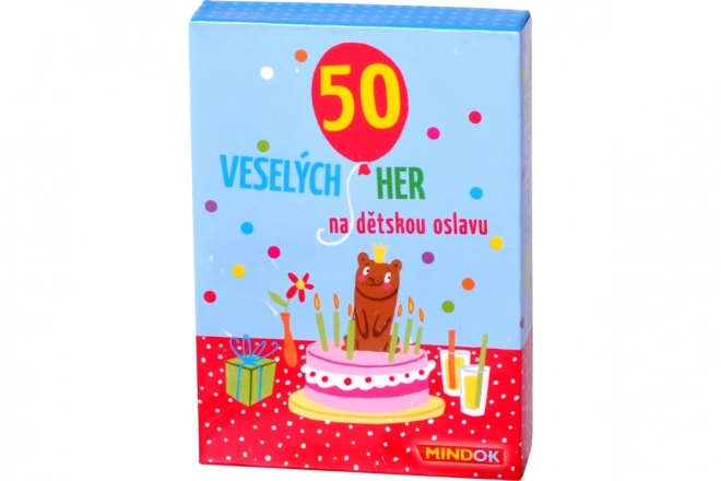 50 vrolijke spelletjes voor een kinderfeestje