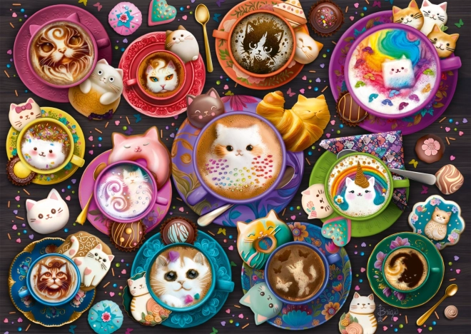 Puzzel Koffiekatjes 500 stukjes