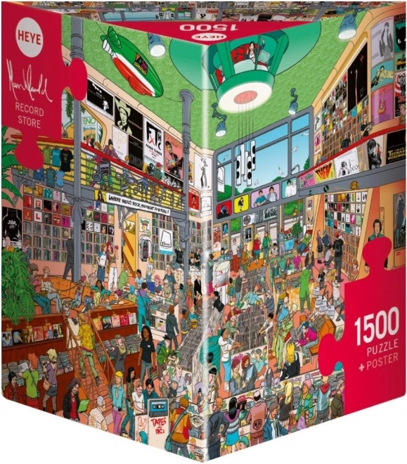 Puzzel muziekwinkel door Marco Herold