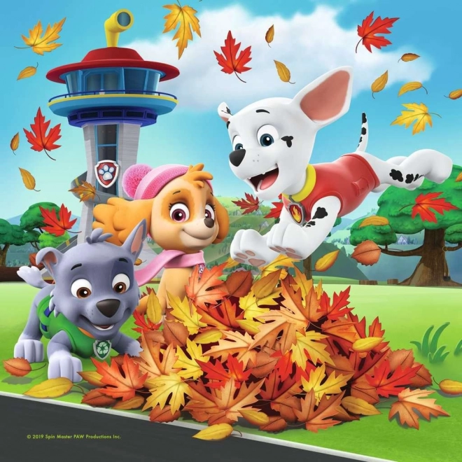 Ravensburger puzzel Paw Patrol 3x49 stukjes